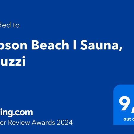 Robson Beach I Sauna, Jacuzzi Międzywodzie Exterior foto